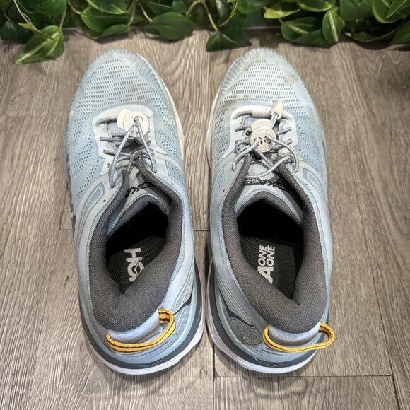 Hoka One One Bondi 7 Blue Fog Athletic Running Sneakers Mens Shoes Size 12.5 main image 8
